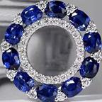 A picture containing accessory, blue, armlet, necklet

Description automatically generated